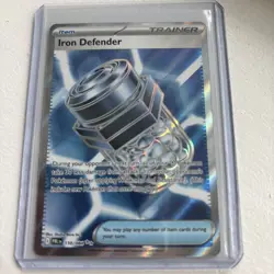 Pokemon TCG: Iron Defender 110/084 - Full Art Ultra Rare - ME: Pitch Black ENG - Image 1