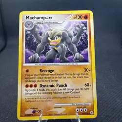 Machamp 31/130 Rare Diamond & Pearl Pokemon Moderately Played - Image 1