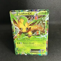 Leafeon EX 10/83 Ultra Rare XY Generations Holo Pokemon Card 2016 - Image 1