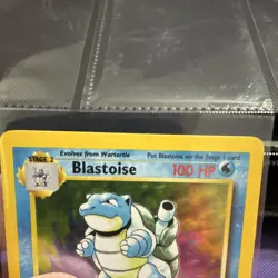 Wizards of the Coast Blastoise 2/102 Base Set Holo Rare EN 100 HP Stage 2 1999 - Image 3