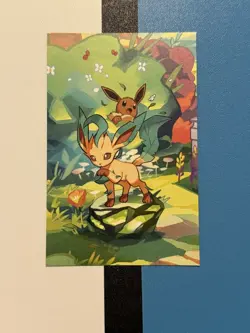 Pokemon TCG: Leafeon Mini Tin Info Card - Prismatic Evolutions 0470 - Image 1