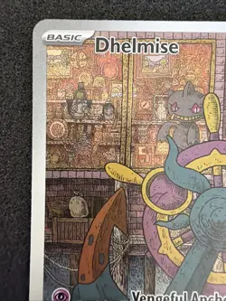 Dhelmise 091/084 Illustration Rare- Pitch Black-Pokemon TCG - Near mint #LB2 - Image 2