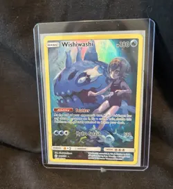 Wishiwashi 240/236 Secret Rare Holo 180 HP SM Cosmic Eclipse Pokemon TCG EN - Image 1