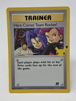 Pokemon Celebrations: Classic Collection Here Comes Team Rocket! 15/82 - NM - Image 1