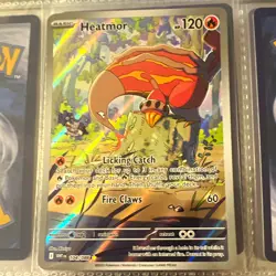 The Pokemon Company Heatmor 104/086 SV White Flare IR Holo Eng 120 HP 2025 - Image 1