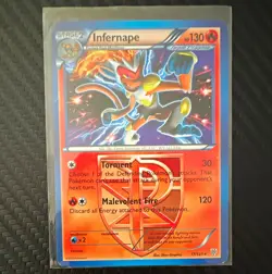 The Pokemon Company Infernape (Team Plasma) 17/135 Plasma Storm Holo Rare Eng - Image 1