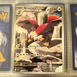 The Pokemon Company Braviary 155/086 Sv: Black Bolt IR FA Holo Eng - Image 1