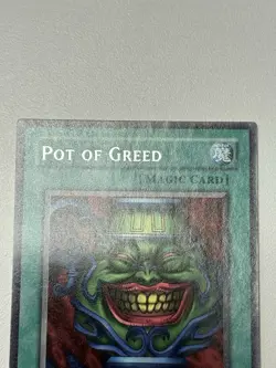 Pot of Greed LOB-119 The Legend of Blue Eyes White Dragon 1st Edition NA #4 - Image 2