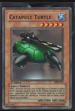 Catapult Turtle Unlimited Super Rare Metal Raiders (25th Anniversary Edition) MR - Image 1