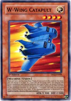 W-Wing Catapult - DP2-EN008 - Common - Unlimited Edition - Moderately Played - Image 1