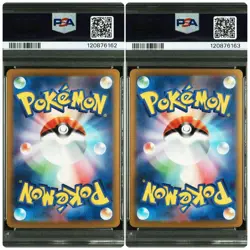 PSA 10 Charizard ex SAR Set of 2 Shiny Treasure Black Flame Japanese Card Mint - Image 2
