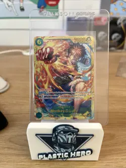 Monkey D. Luffy OP13-118 SEC Secret Rare Carrying On His Will One Piece TCG NM - Image 1