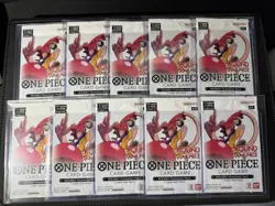 Round 1 x One Piece Card Game Promo Pack X10 (ENGLISH) SEALED ✅ - Image 1