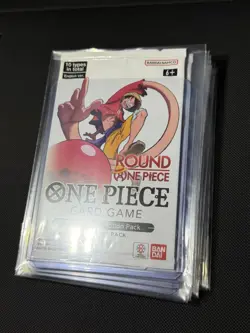 Round 1 x One Piece Card Game Promo Pack X10 (ENGLISH) SEALED ✅ - Image 2