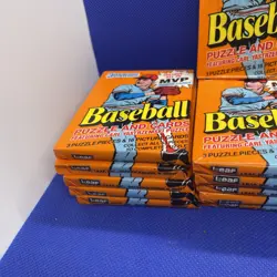 Donruss 1984 Baseball Puzzle and Cards Sealed Pack Lot 16 Packs Of 16 Cards - Image 2