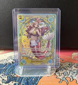 Bandai One Piece TCG Shirahoshi EB01-057 SP Foil English - Clean - Image 1