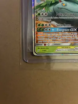 Pokemon TCG Celebi & Venusaur GX 1/181 Sm-Team Up Tag Team Holo Ultra Rare Card - Image 5