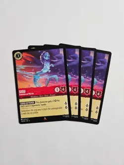 Sisu Emboldened Warrior 118/204 Playset 4 cards - Fabled Lorcana - Image 1