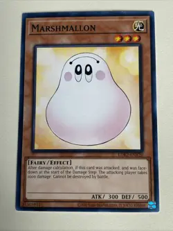 Yugioh - Marshmallon x 3 - NM - Plus Free Holographic Card - B - Image 2