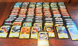 Wholesale Lot Over 100 Vintage Duel Masters Trading Cards Personal Collection - Image 1