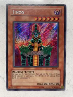 Yu-Gi-Oh TCG Jinzo BPT-011 Limited Edition Secret Rare Card MP - Image 1