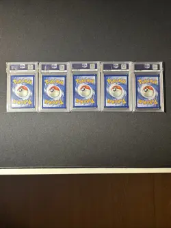 SEQUENTIAL SET 5 CARDS POKEMON ASCENDED HEROES #022 MEGA CHARIZARD Y EX PSA 10 - Image 2