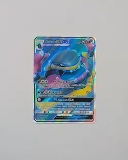 Burning Shadows Holo Full Art Alolan GX 138/147 Pokemon Card - Image 1