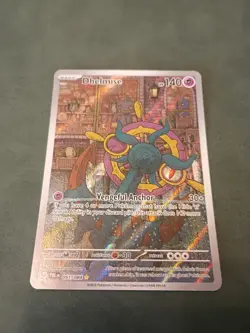 Dhelmise Illustration Rare 091/084 Pokemon Card English Pitch Black NM - Image 1