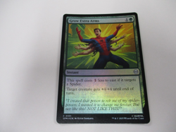 Magic the Gathering Spider-Man MTG Foil Grow Extra Arms Card #0101 - Image 1