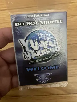 YU YU HAKUSHO GHOST FILES TRADING CARD GAME PROMO PACK SEALED - Image 1