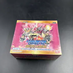Digimon Card Game: Great Legend (BT04) Booster Box - 24 Packs - Image 1