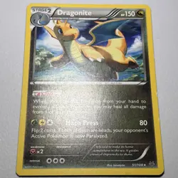 Dragonite 51/108 Roaring Skies Regular Pokemon TCG Card MP - Image 2