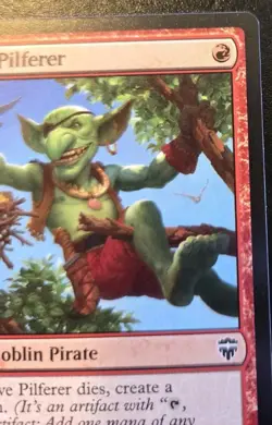 Impulsive Pilferer 185/361 Common Commander Legends Magic: The Gathering - Image 3