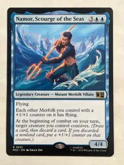 MTG - Namor, Scourge of the Seas - MSC - Rare - NM - Magic the Gathering - Image 1