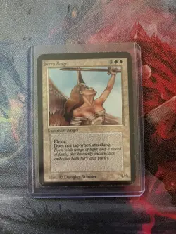 Serra Angel - Alpha Edition (LEA) - Moderately Played MTG - Image 1