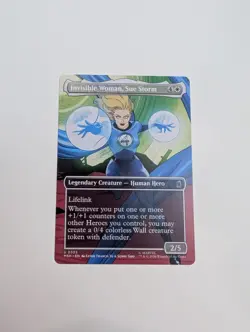 MTG - Invisible Woman, Sue Storm (Borderless) - Marvel Super Heroes NM/M Cond - Image 1