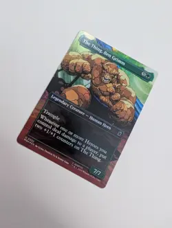 MTG - The Thing, Ben Grimm (Borderless Foil)- Marvel Super Heroes NM/M Condition - Image 2