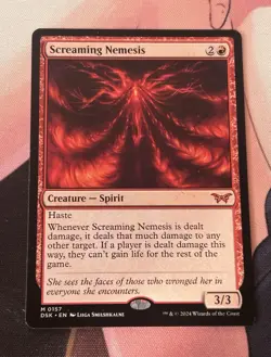 Screaming Nemesis Duskmourn Magic the Gathering 157 - Image 1