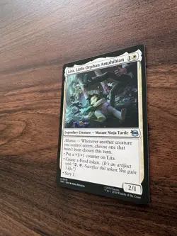 MTG Teenage Mutant Ninja Turtles Lita, Little Orphan Amphibian 0019 NM - Image 4