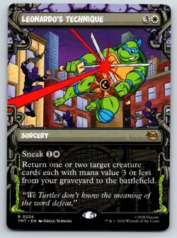 Leonardo's Technique (Showcase) 0224 Teenage Mutant Ninja Turtles LP - Image 1