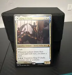 Wizards of the Coast MTG King T'Challa 0219 Marvel Super Heroes Mythic Regular - Image 1
