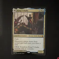 Wizards of the Coast MTG King T'Challa 0219 Marvel Super Heroes Mythic Regular - Image 2