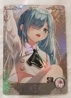 Janus SR NS-10SR-36 Goddess Story Anime TCG CCG Card - Image 1