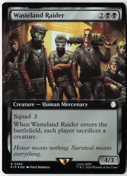 Wasteland Raider (Extended Art) Foil R Universes Beyond: Fallout 383 NM - Image 1