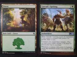 Garruk's Uprising - Core Set 2021 + FOREST *NM* Near Mint MTG - Image 1