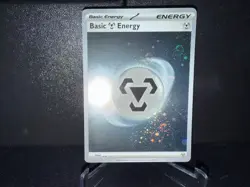 2023 Pokemon Basic Metal Energy 008 SVE 151 Cosmos Holo FOUR SWIRL Card NM+ - Image 1