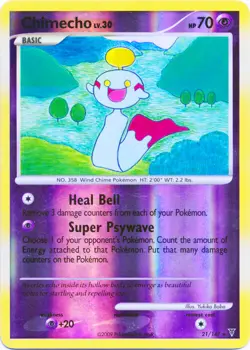 Pokemon Supreme Victors Chimecho Rare Reverse Holo 21/147 - Image 1
