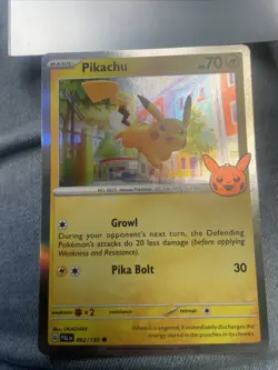 Pikachu 062/193 Holo - Trick or Trade 2023 - Pokemon TCG - Rare-NM - Image 1