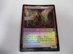 Magic the Gathering Spider-Man MTG Foil Shocker Unshakable Card #0089 - Image 1