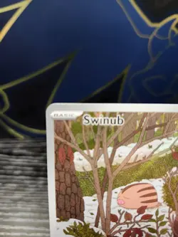 Pokemon TCG Swinub 165/159 Journey Together Illustration Rare NM - Image 2